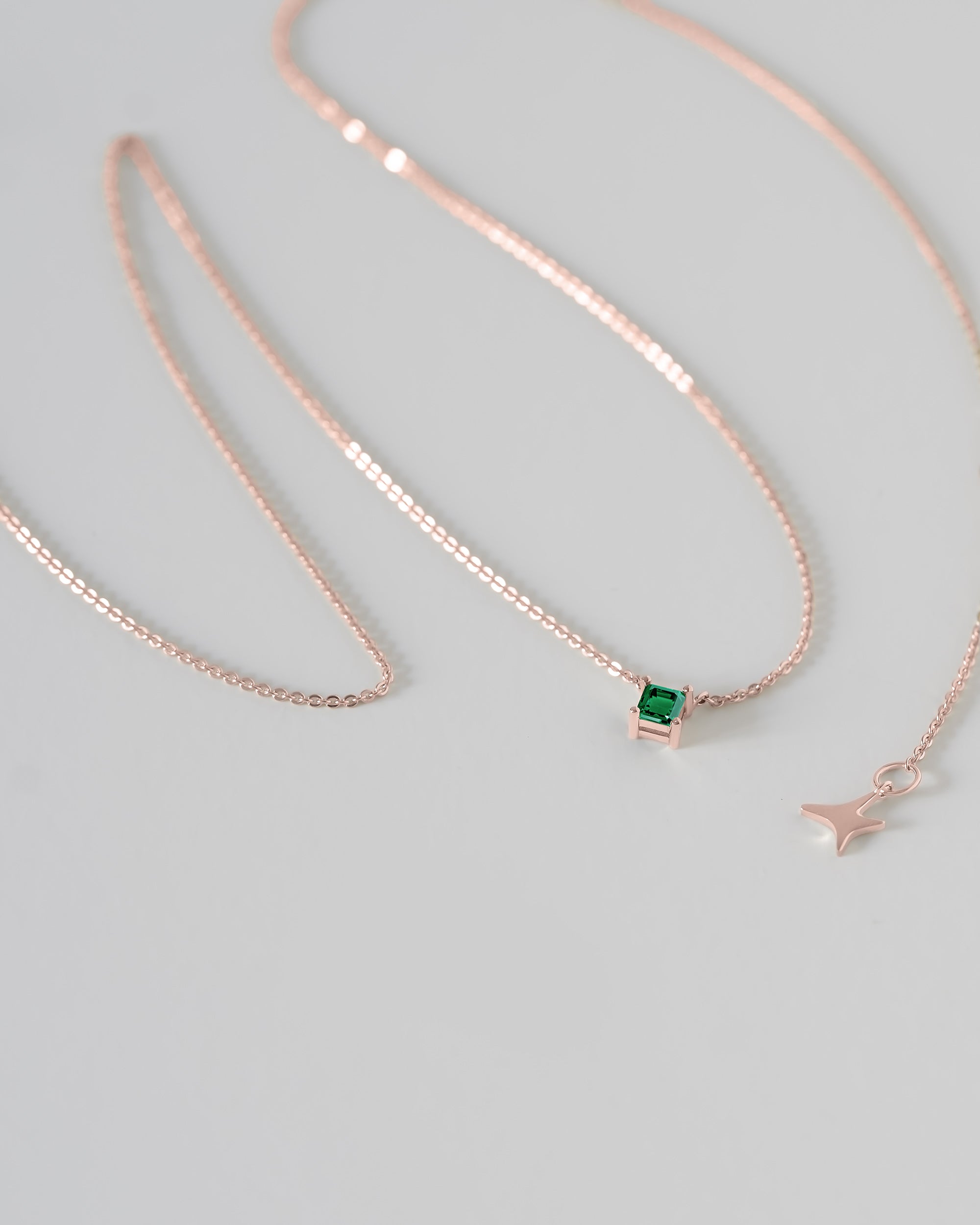 Rose gold Amazonia pendant