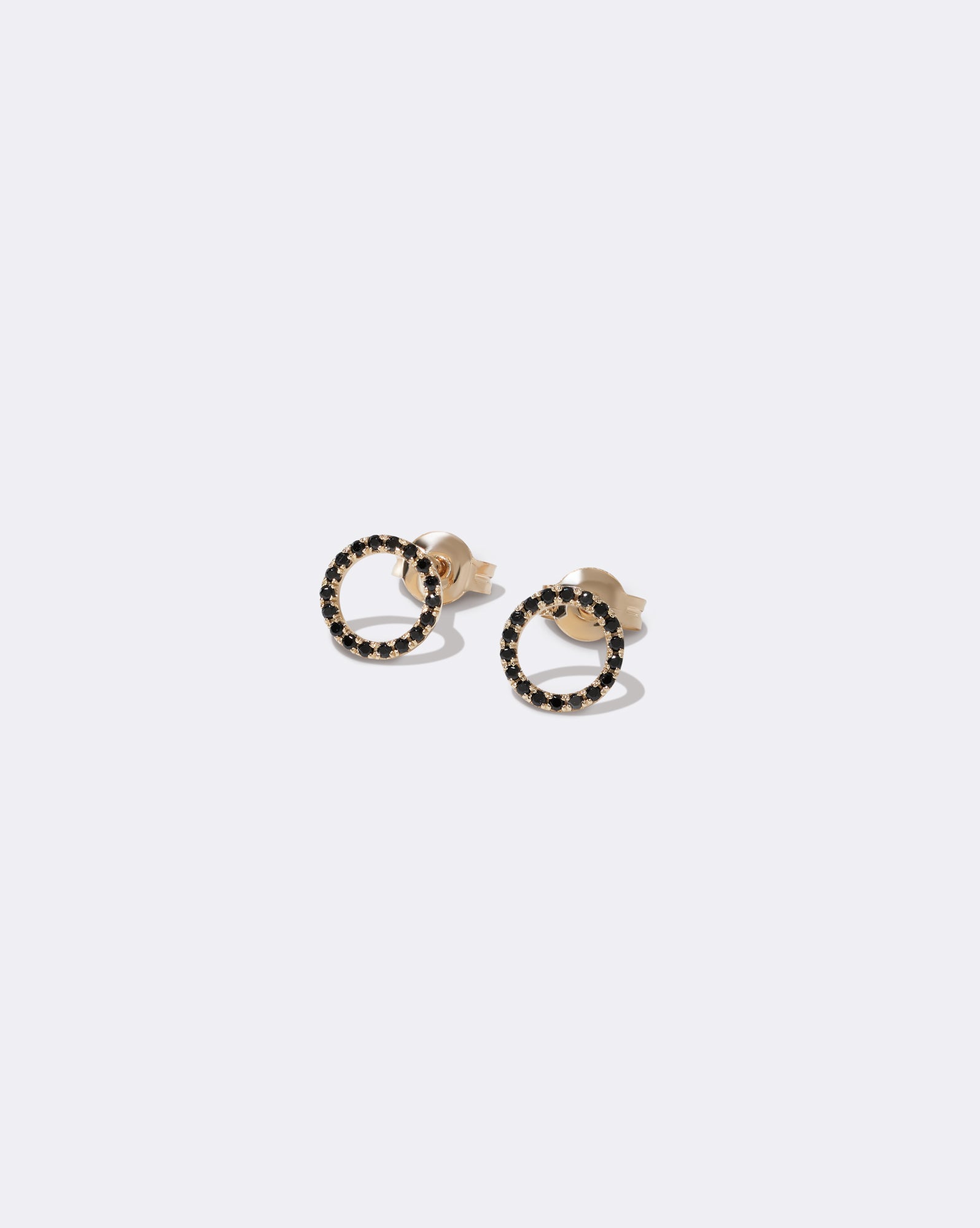 slim fit dress slacks Black Spinel Earrings