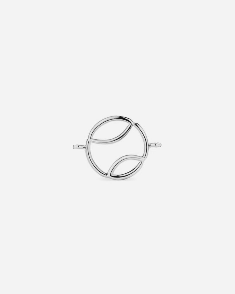 Silver Cord Ball Bracelet