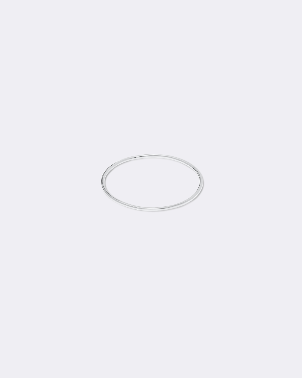 White gold simplest ring