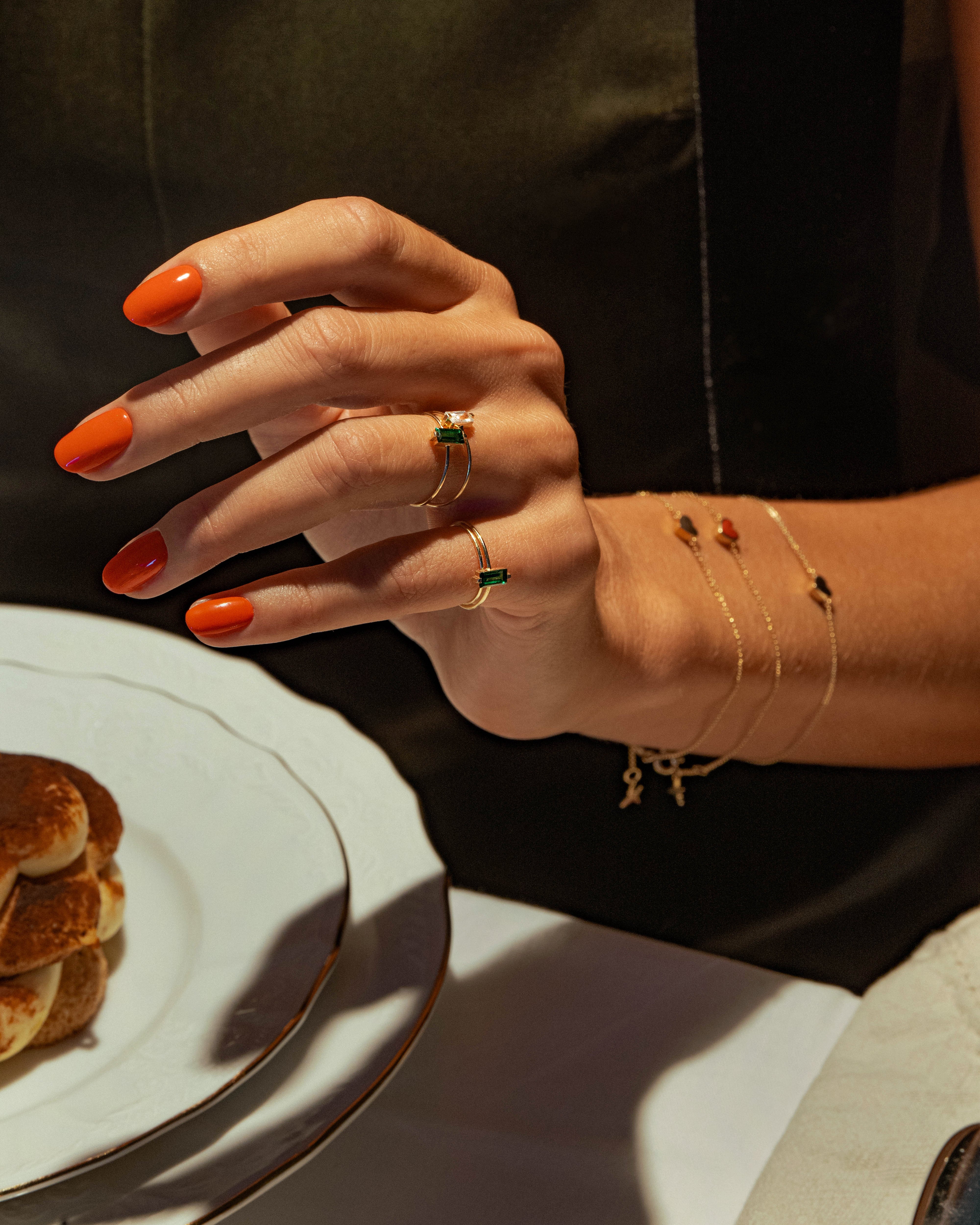 Anillo My color esmeralda oro amarillo