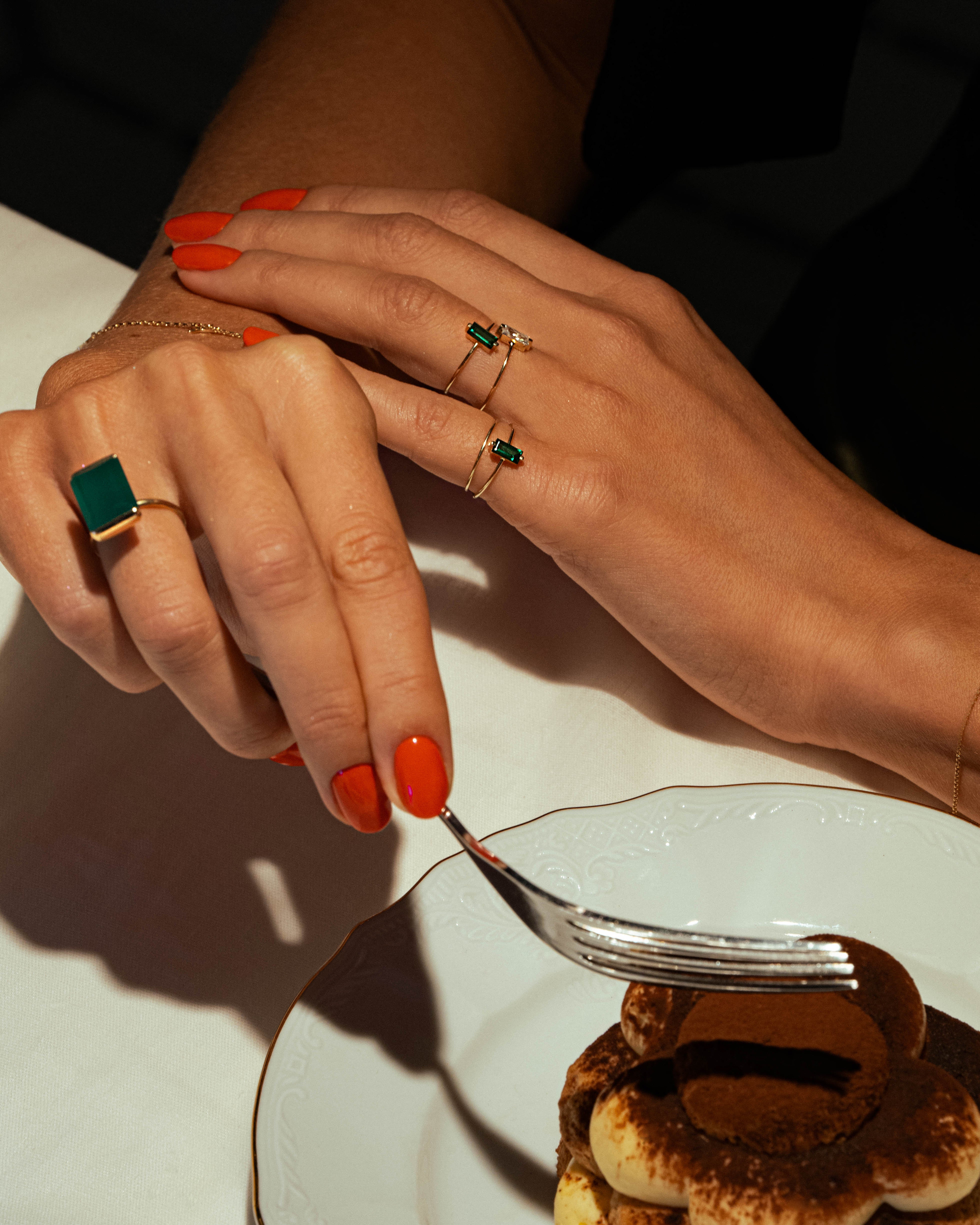 Anillo My color esmeralda oro amarillo