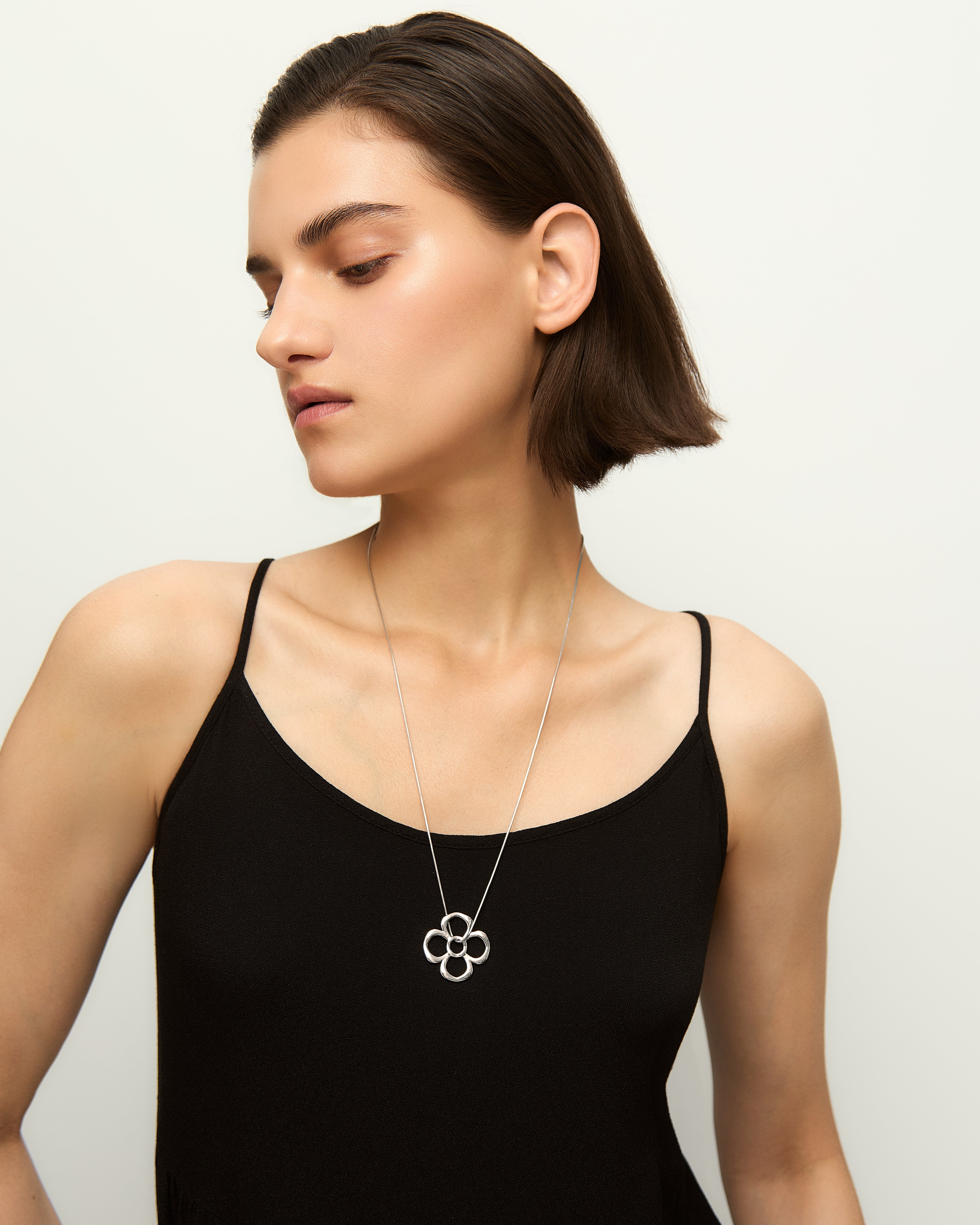 Collier en argent rose de Barcelone