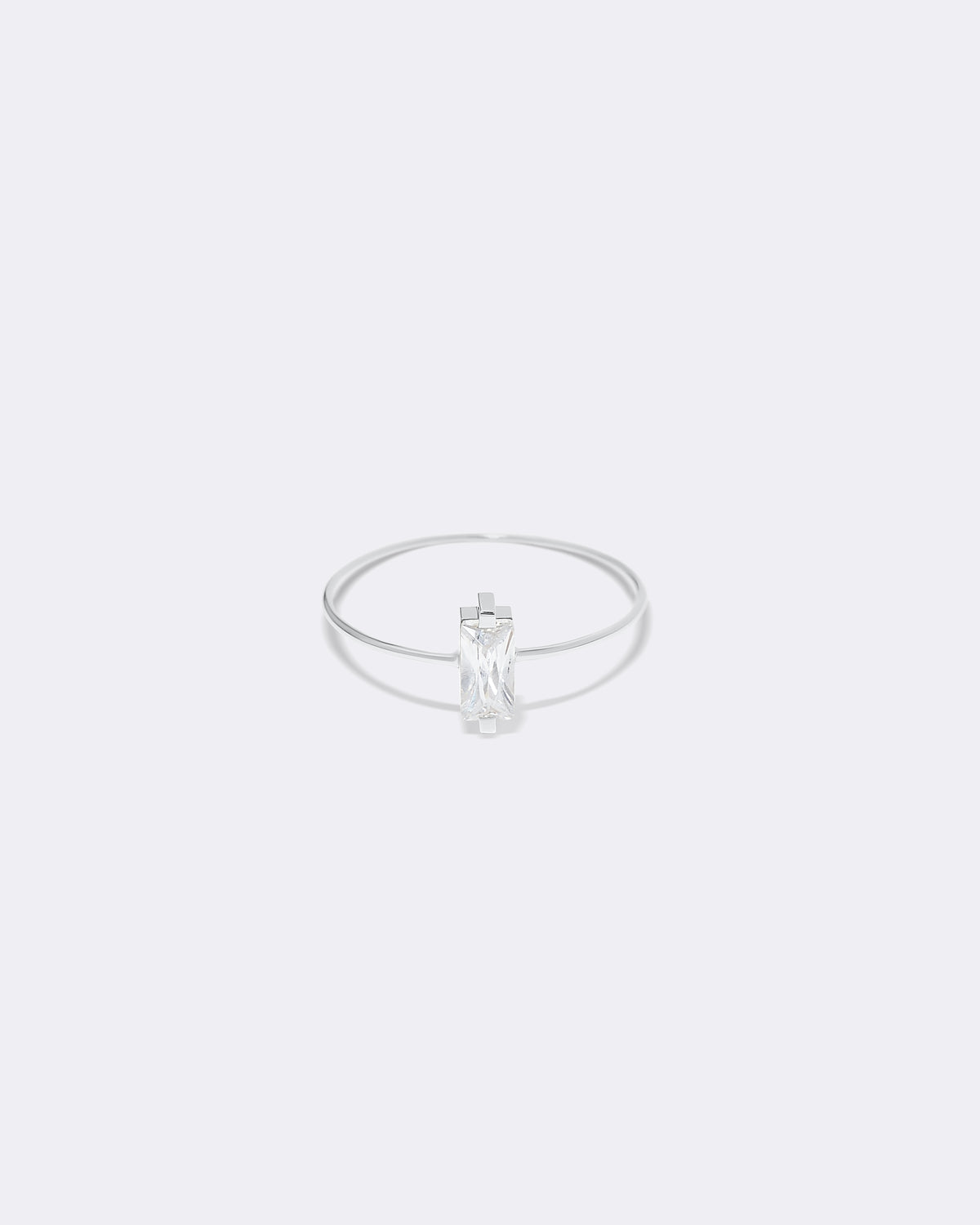White gold My color white topaz ring