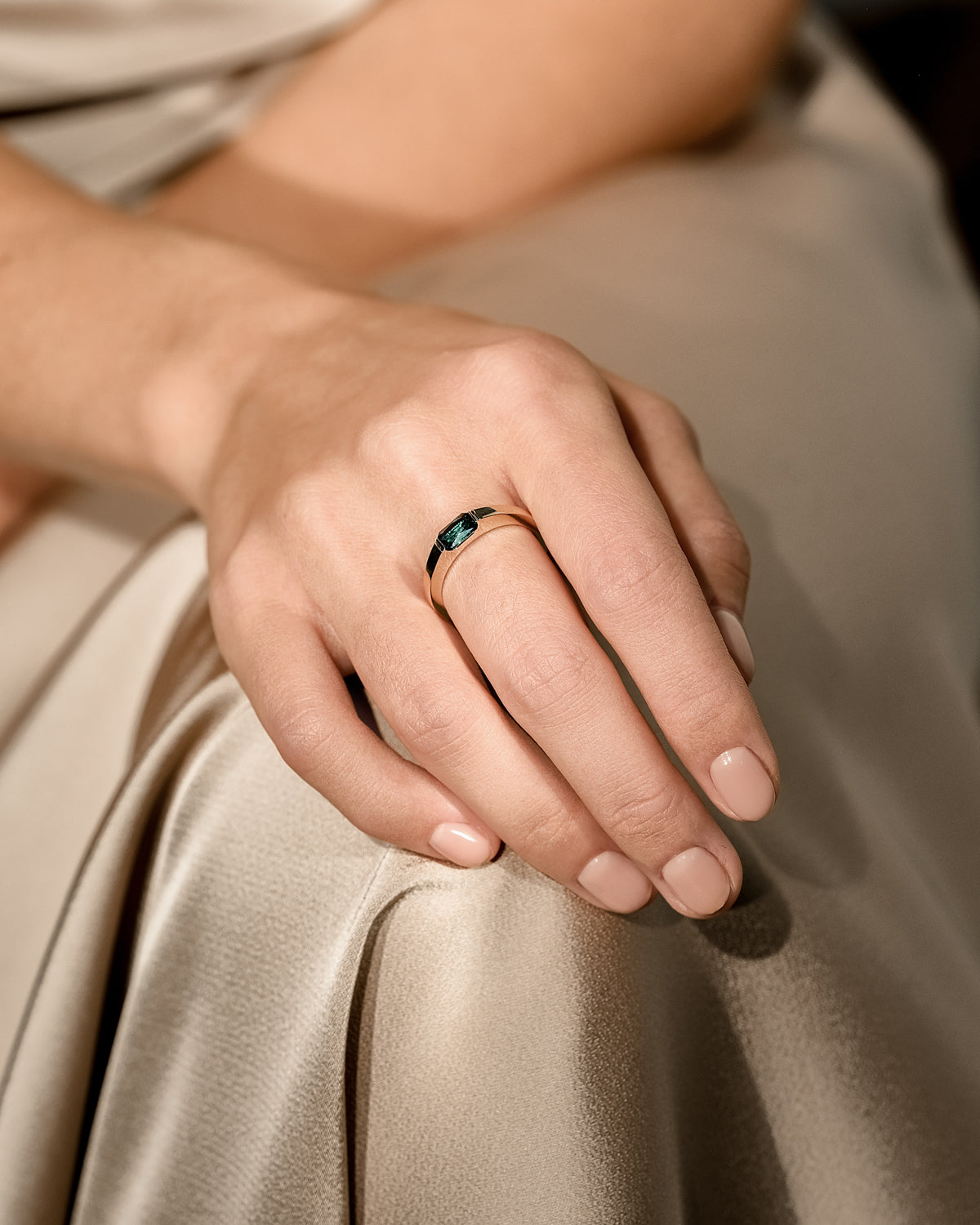 My Queen emerald ring