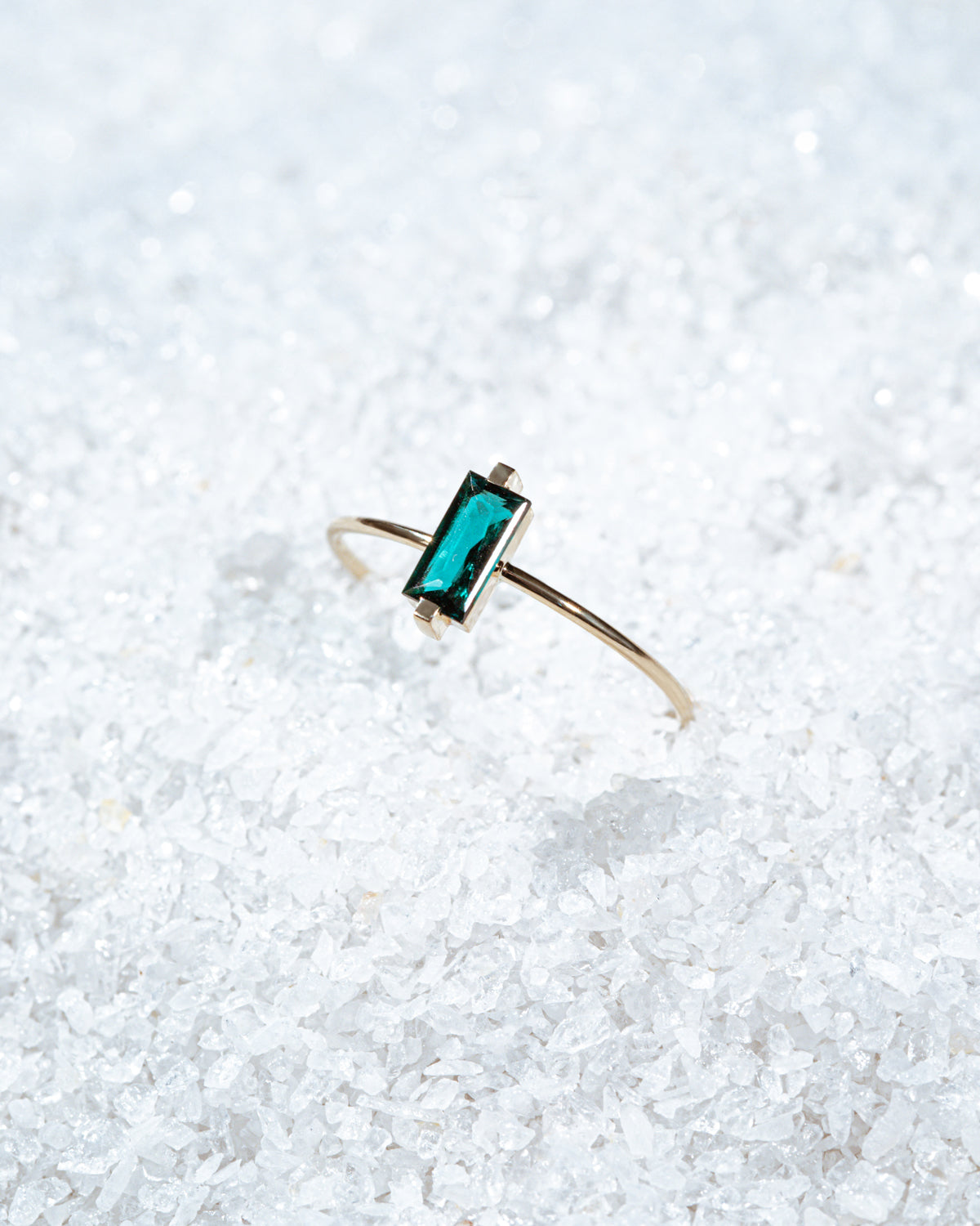 Bague émeraude My Color en or jaune