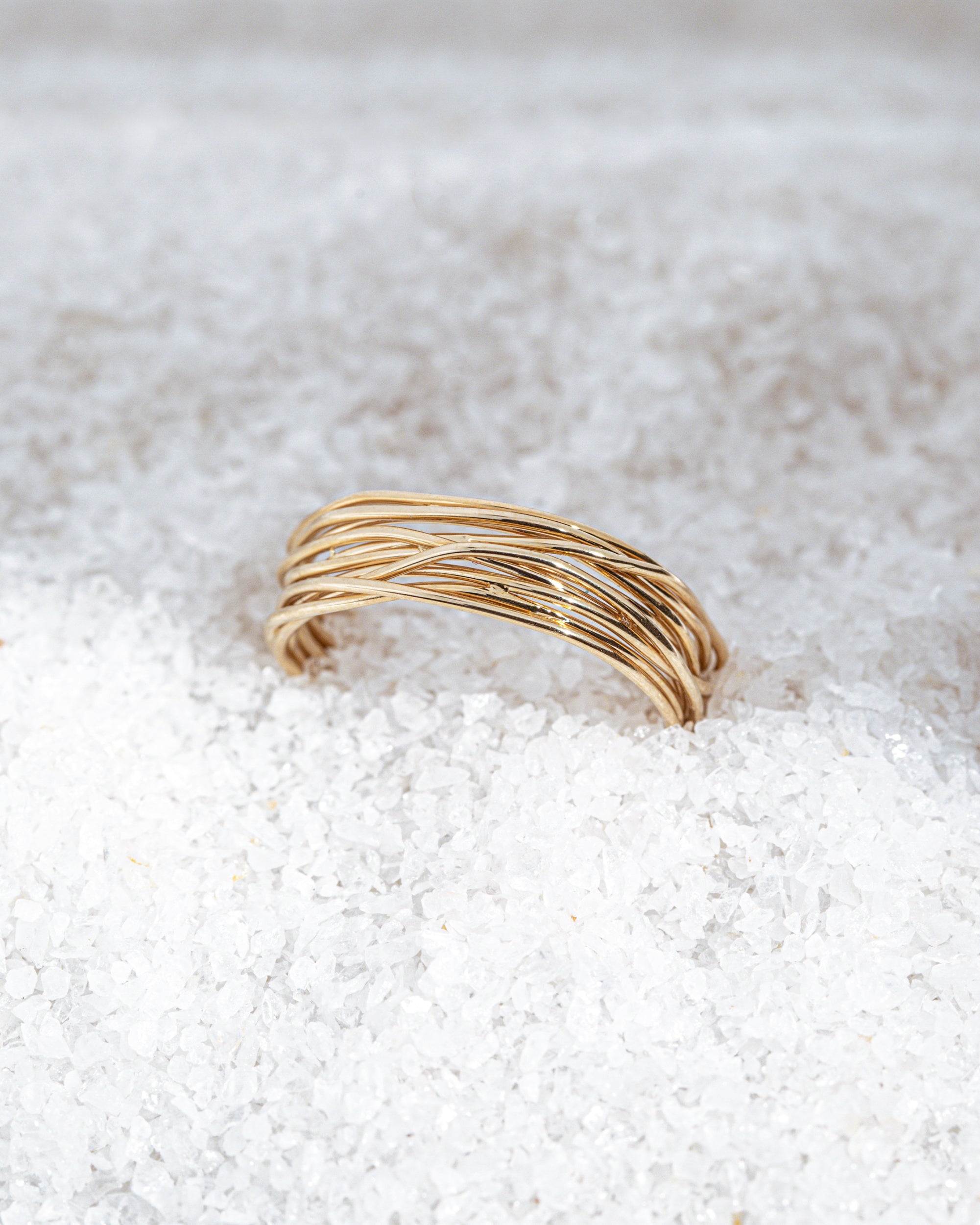 Yellow gold My Way ring