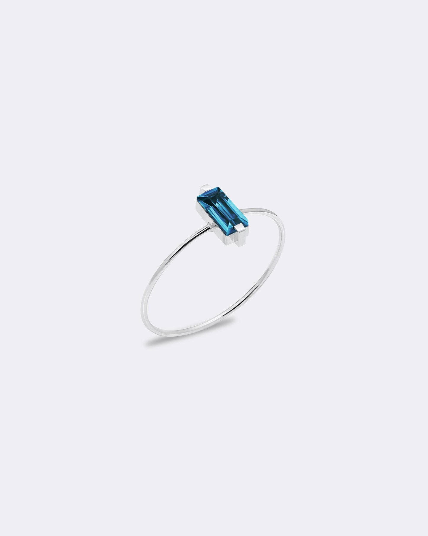 White gold My color London topaz ring