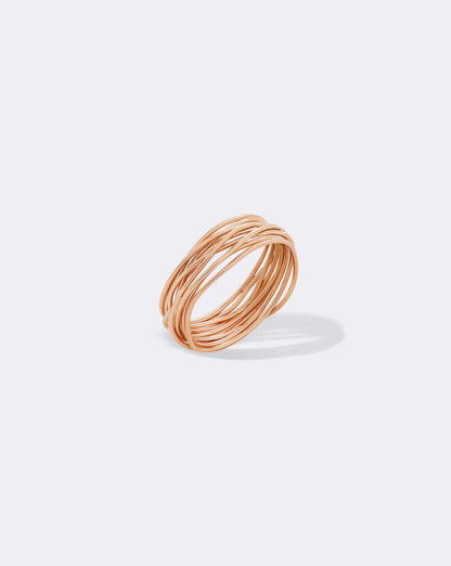 Bague Mon Way en or rose