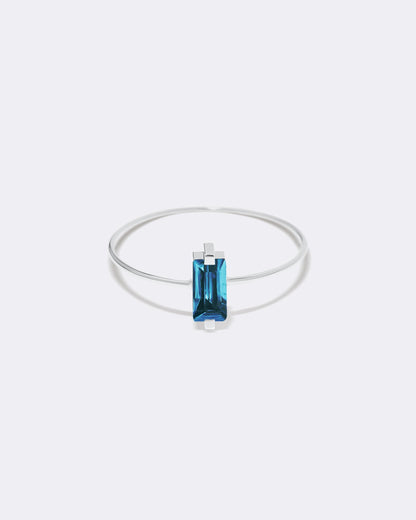 White gold My color London topaz ring