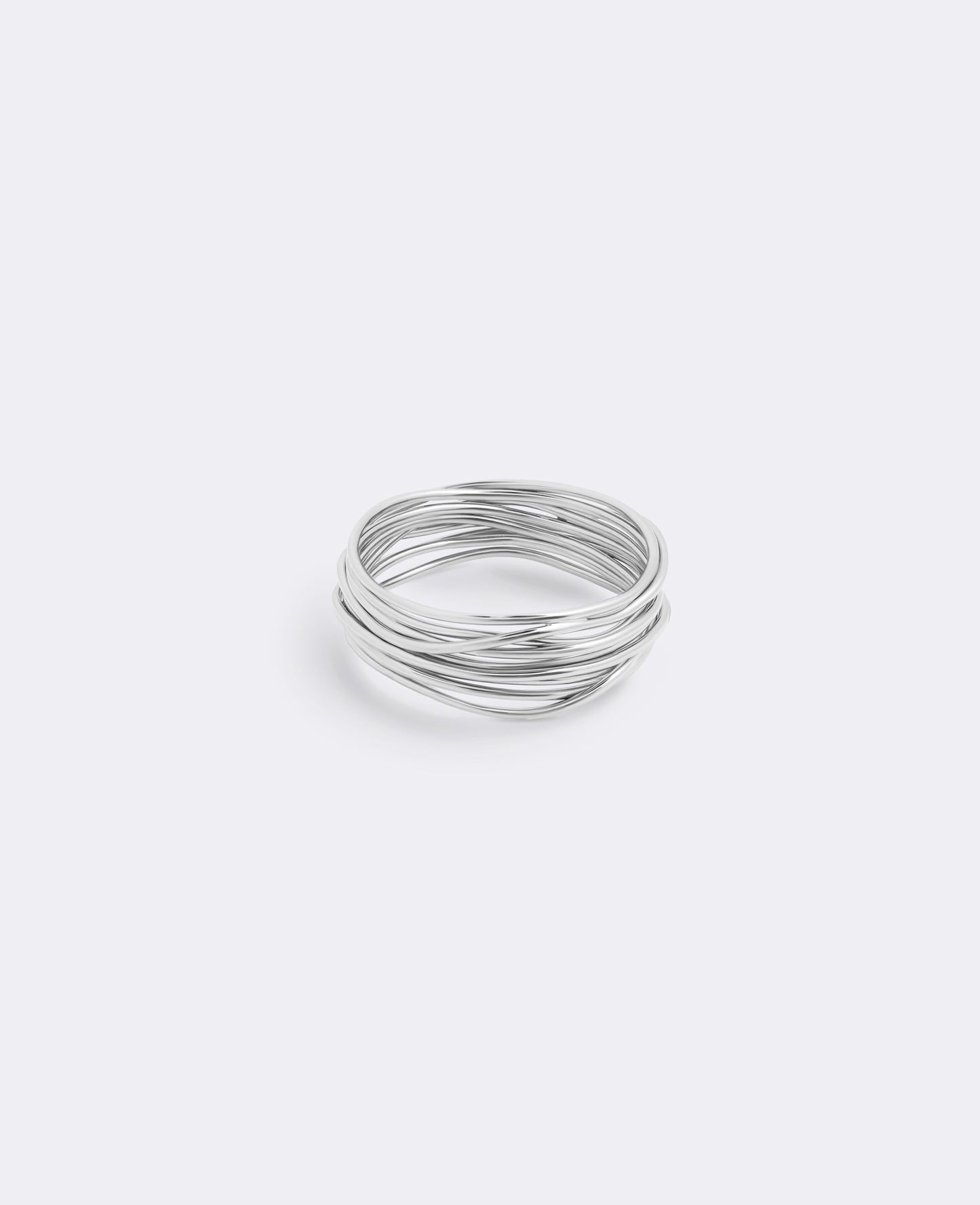 Anillo My Way de oro blanco