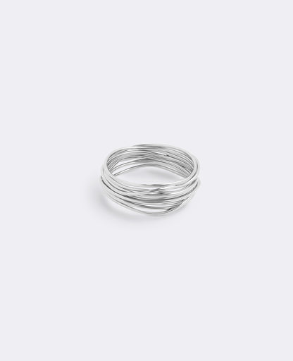 Anillo My Way de oro blanco