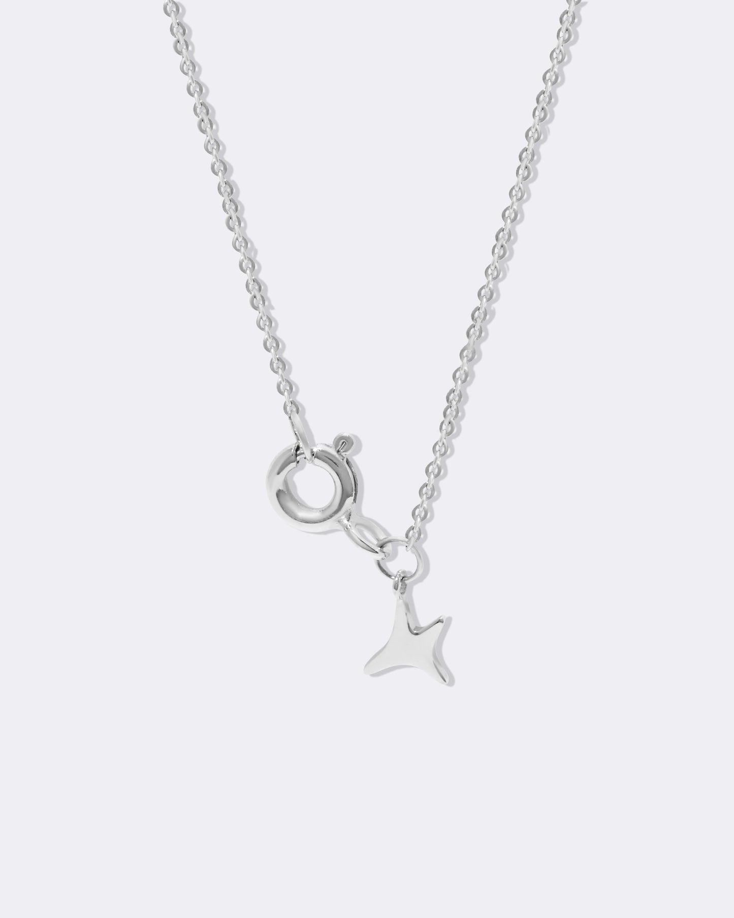 White gold aumi star bracelet