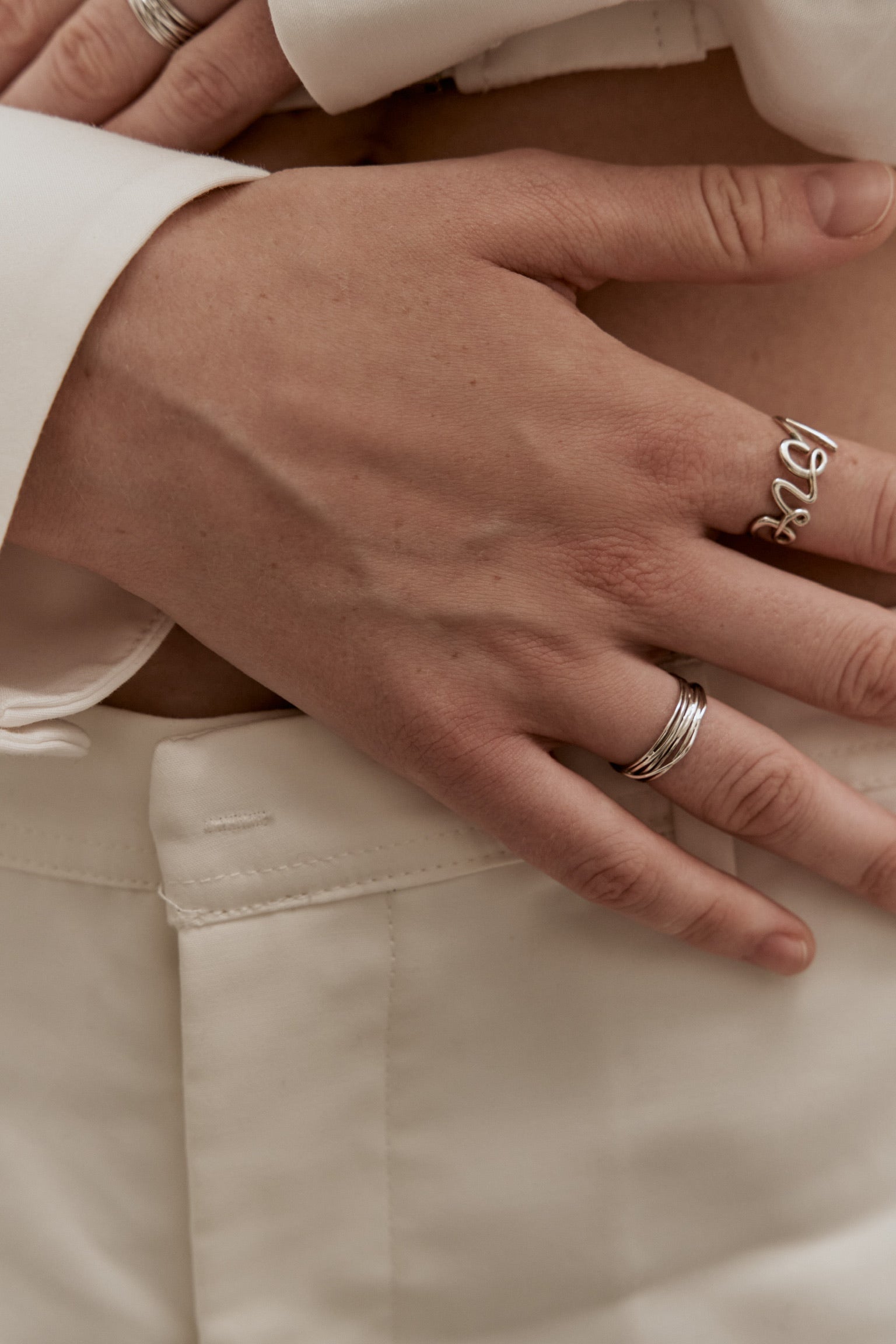 Bague Love en argent