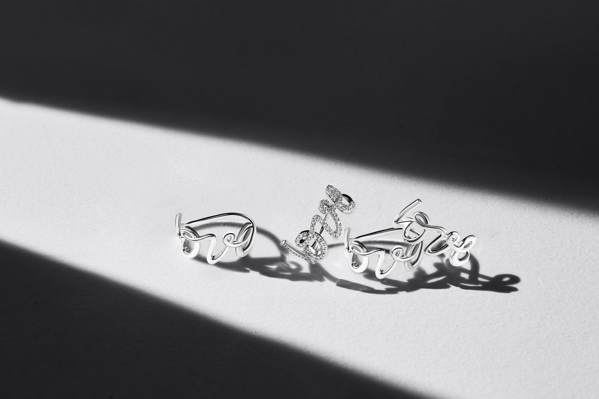 Bague Love en argent
