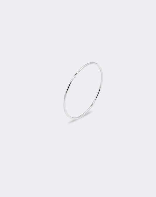 White gold simplest ring