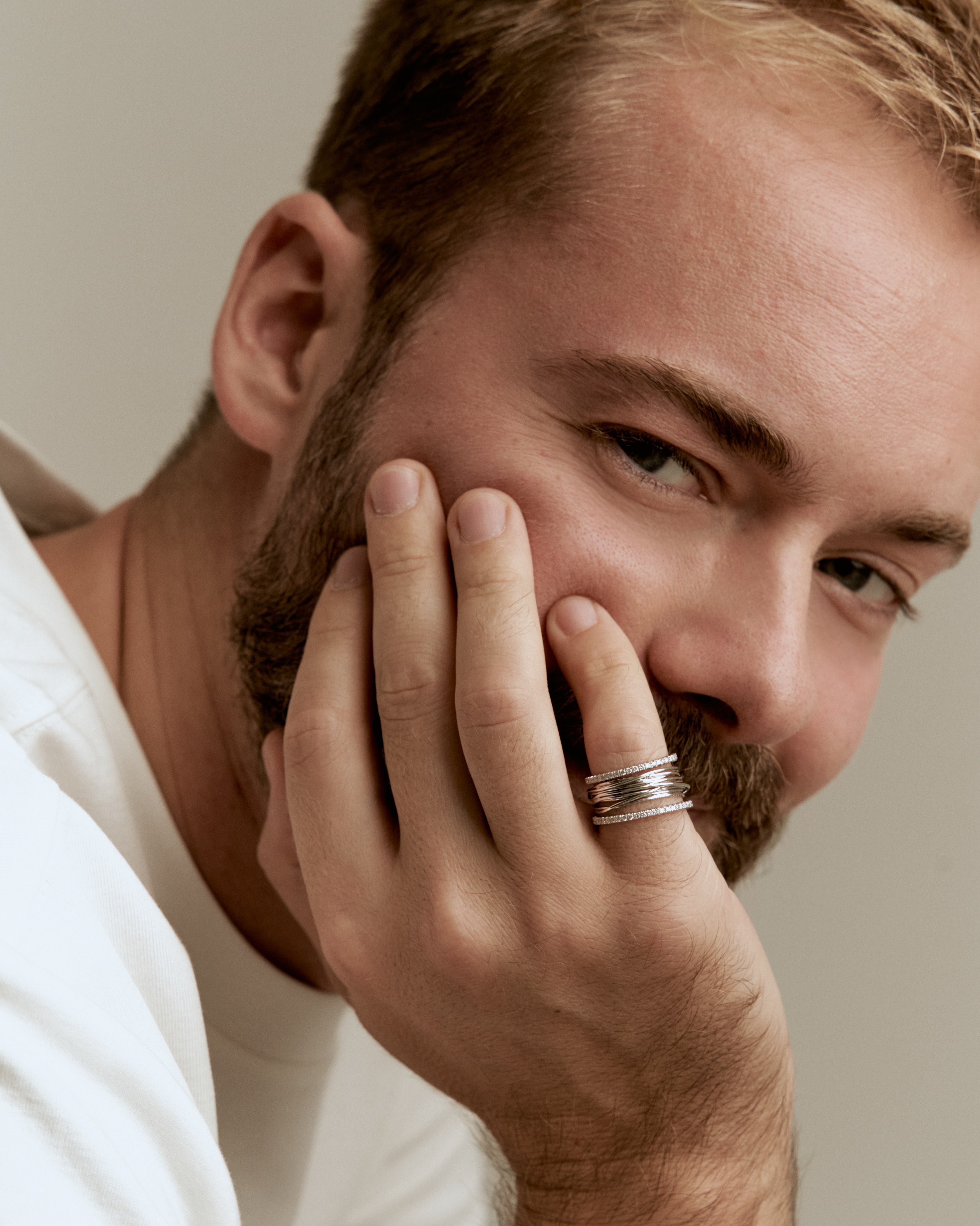 Bague My Way en or blanc