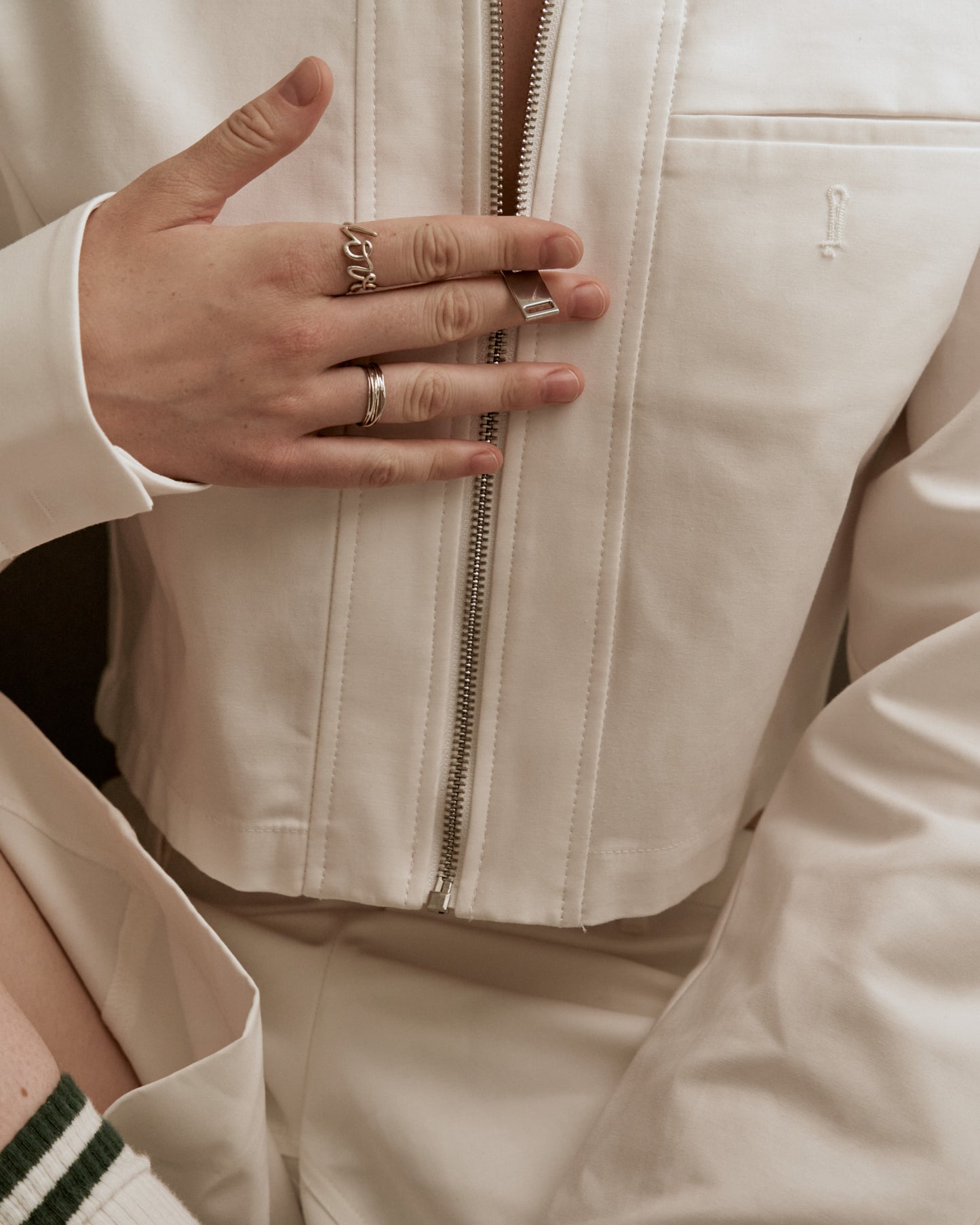 Bague My Way en or blanc