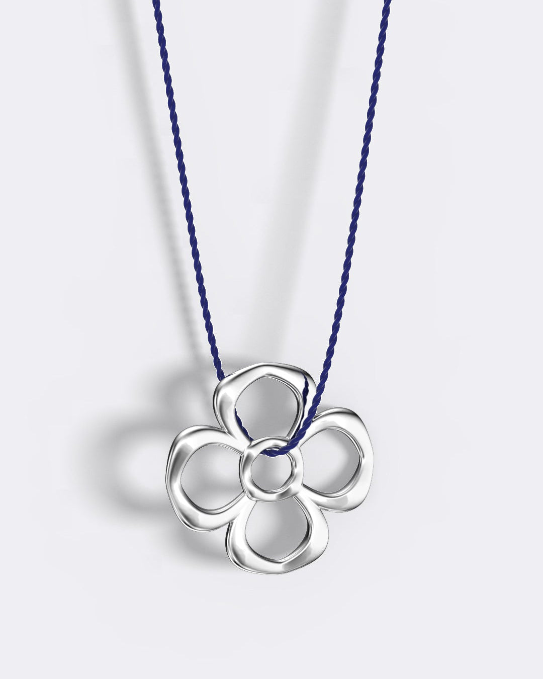 Barcelona rose silver charm
