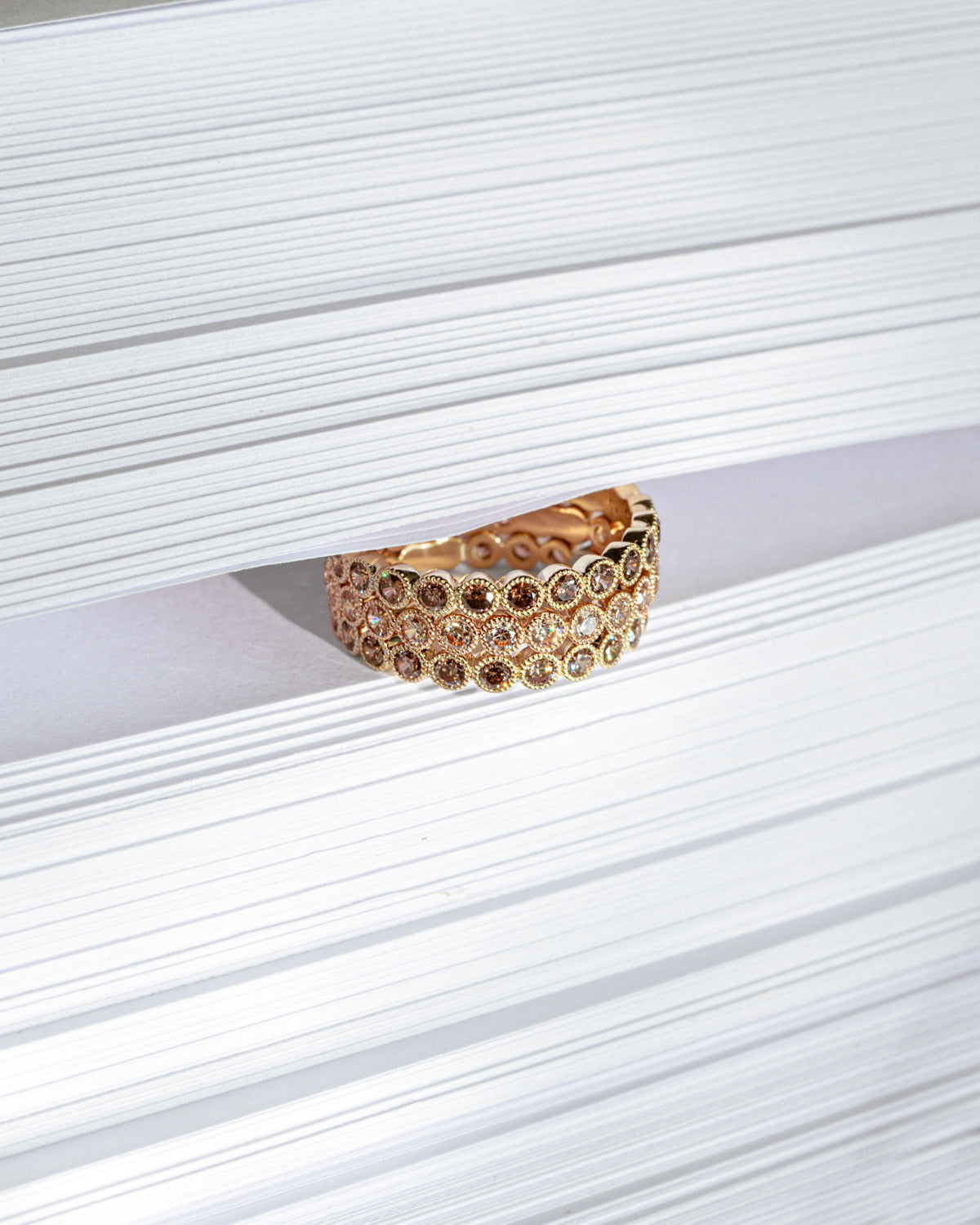Bague champagne