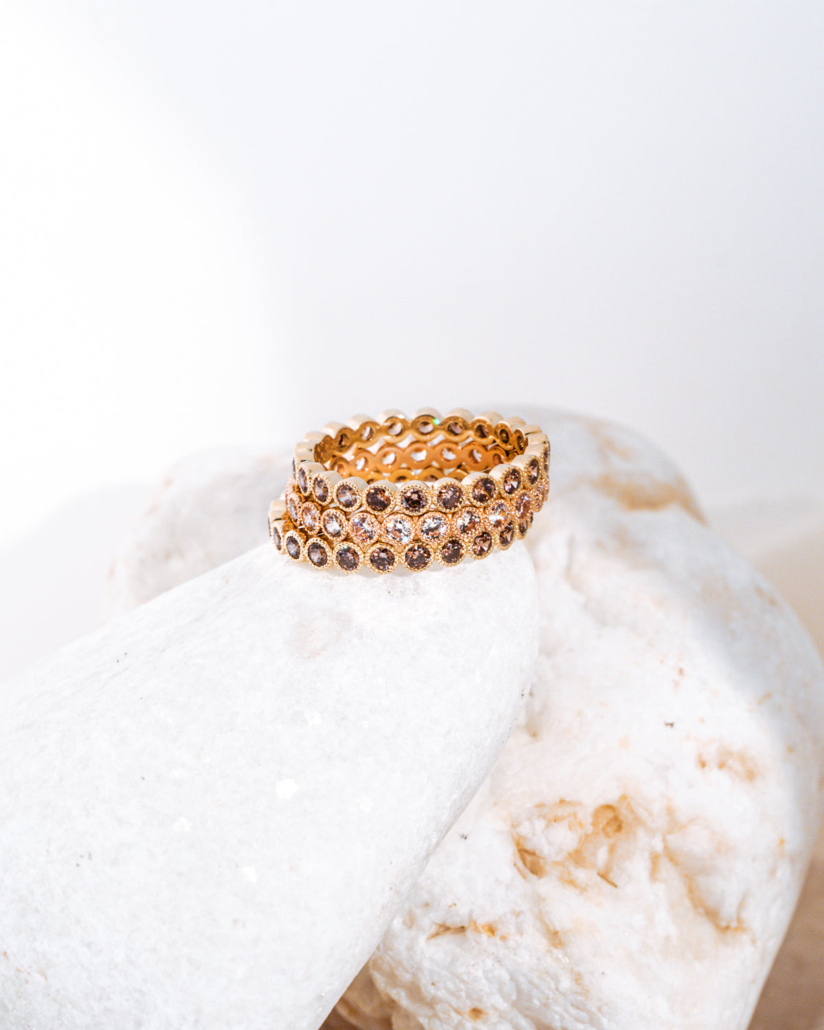 Bague champagne