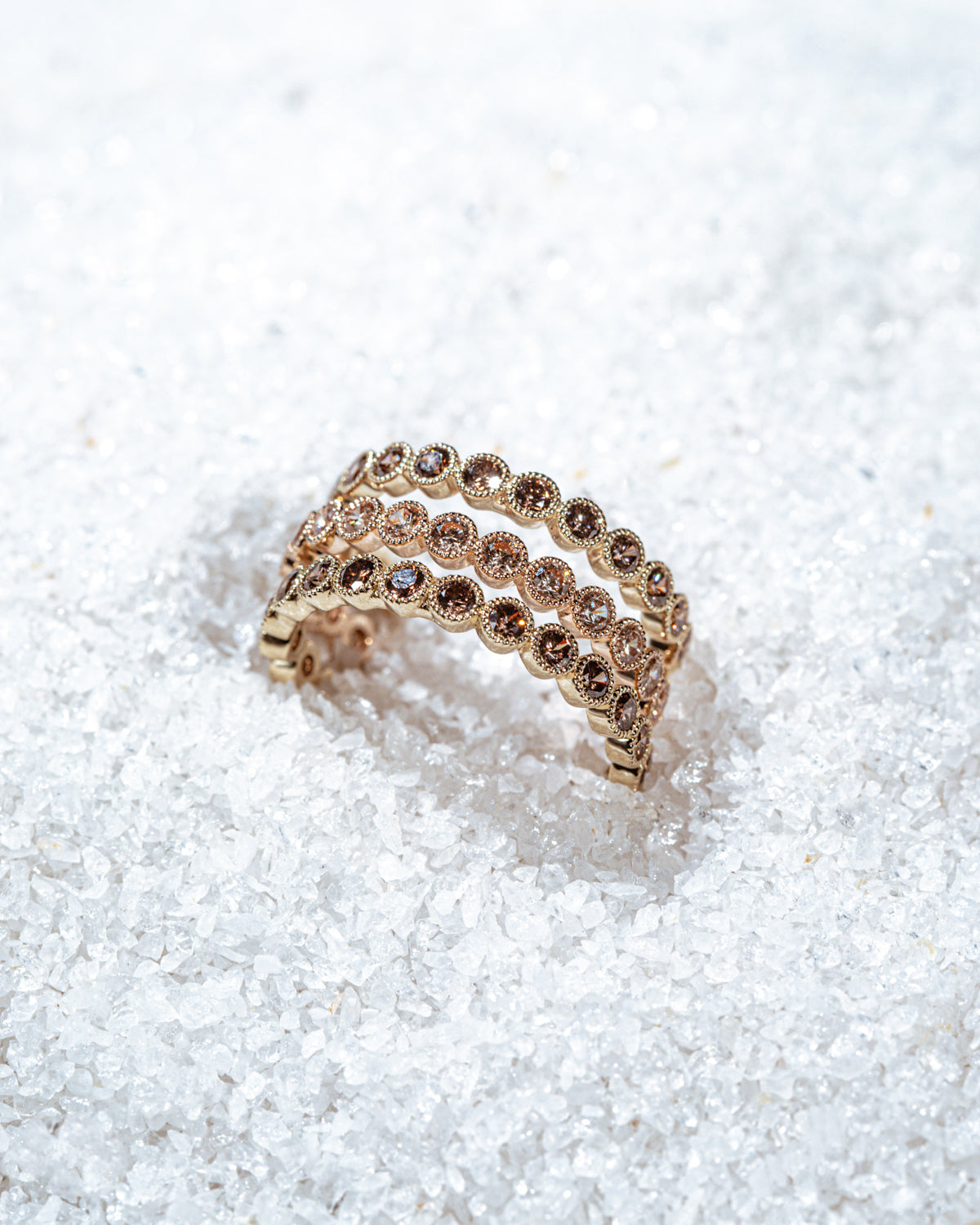Bague champagne
