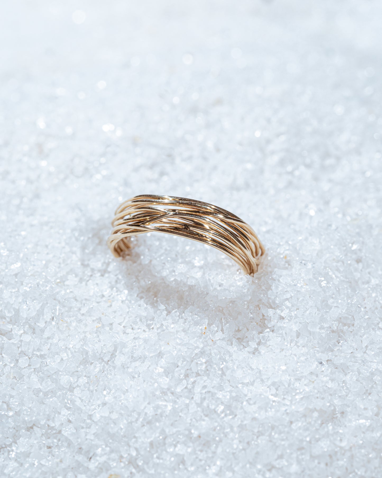 Yellow gold My Way ring