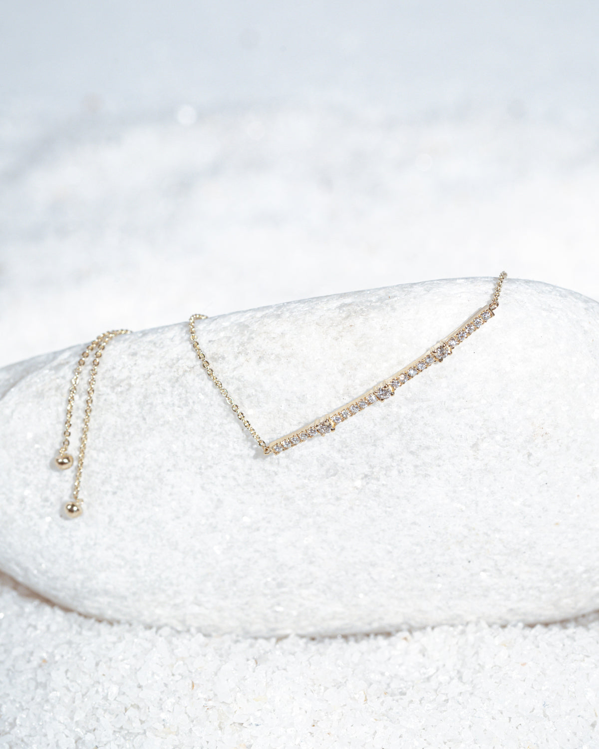 Yellow gold Diamond bracelet