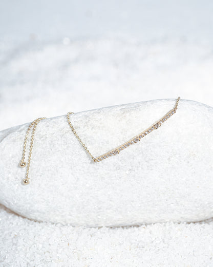 Yellow gold Diamond bracelet